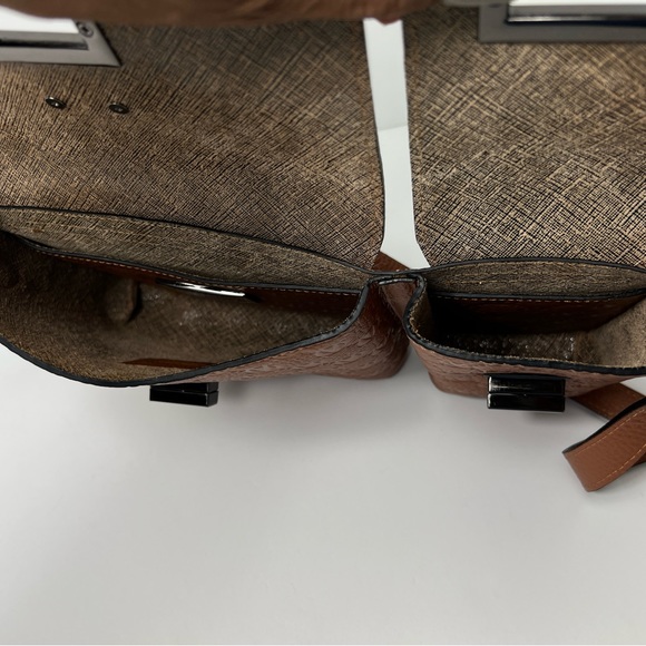 Valentino by Mario Valentino
Paul Monogram-Embossed Leather Crossbody Bag - Picture 10 of 11